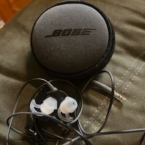 Bose Black and Gray Earbud Headphones